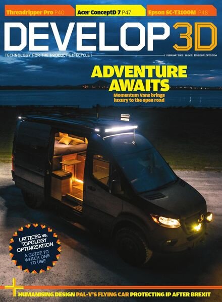 DEVELOP3D Magazine – February 2021 Cover