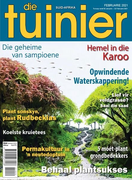 Die Tuinier Tydskrif – Februarie 2021 Cover