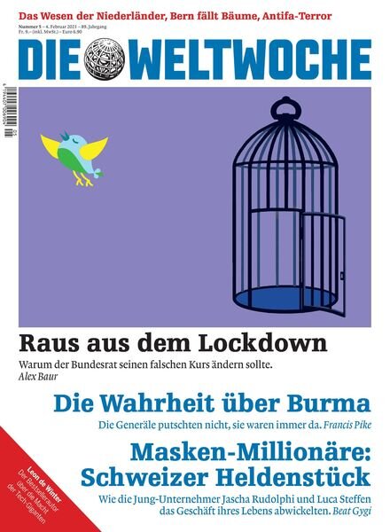 Die Weltwoche – 04 Februar 2021 Cover