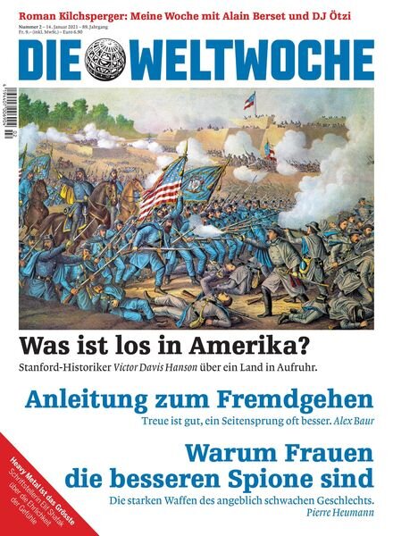 Die Weltwoche – 14 Januar 2021 Cover