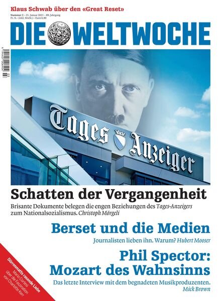 Die Weltwoche – 21 Januar 2021 Cover