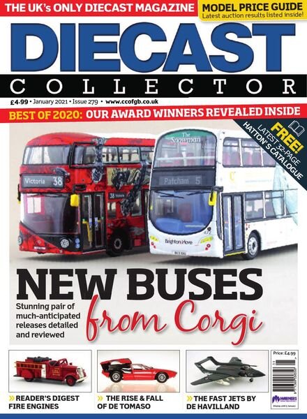 Diecast Collector – Issue 279 – January 2021 Cover