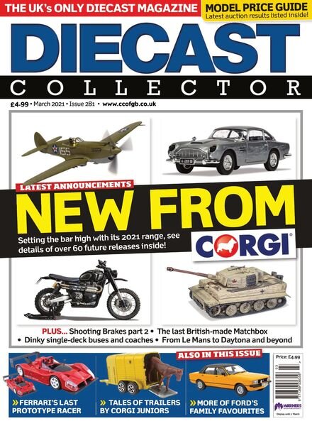 Diecast Collector – March 2021 Cover