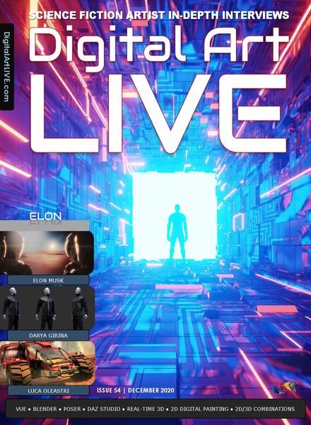 Digital Art Live – Issue 54 2020 Cover