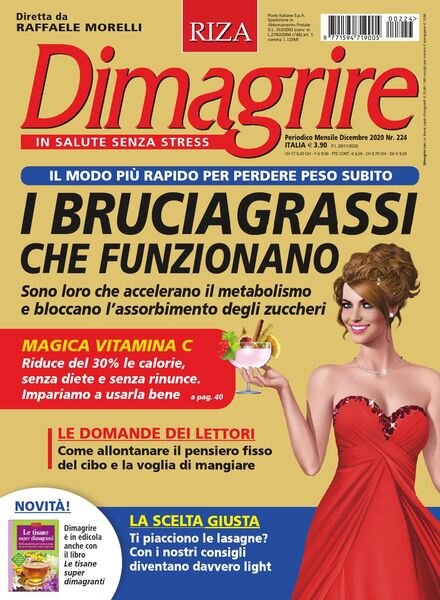 Dimagrire – Dicembre 2020 Cover