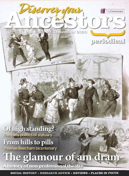 Discover Your Ancestors – December 2020 Cover