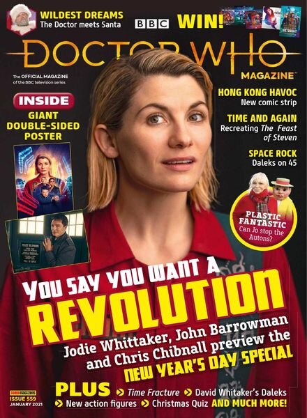 Doctor Who Magazine – Issue 559 – January 2021 Cover