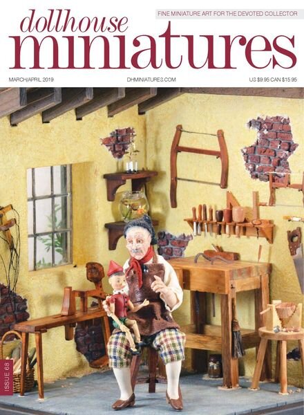 Dollhouse Miniatures – Issue 68 – March-April 2019 Cover
