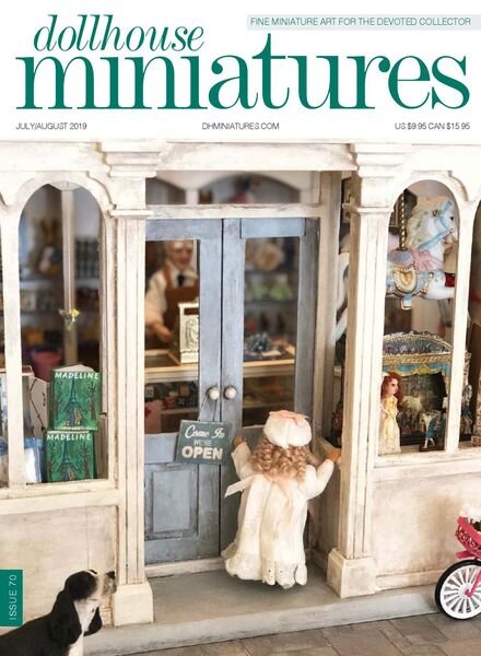 Dollhouse Miniatures – Issue 70 – July-August 2019 Cover
