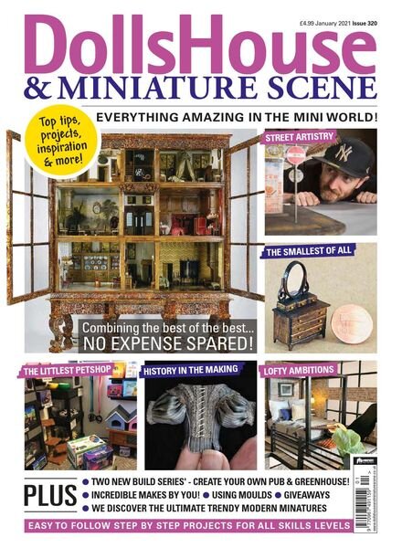 Dolls House & Miniature Scene – January 2021 Cover