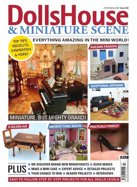 Dolls House & Miniature Scene – March 2021 Cover