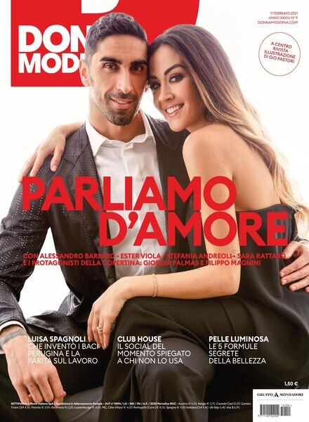 Donna Moderna – 11 febbraio 2021 Cover