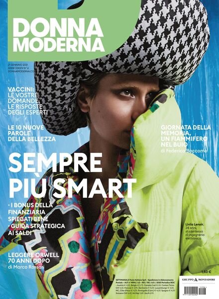 Donna Moderna – 21 gennaio 2021 Cover