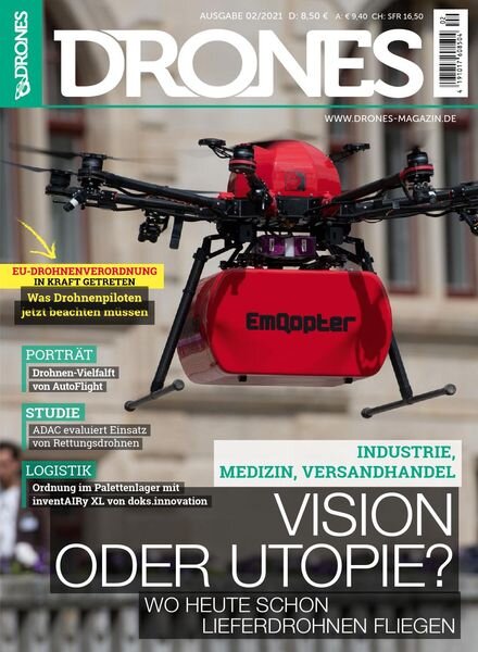Drones – Januar 2021 Cover