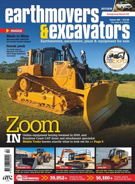 Earthmovers & Excavators – February 2021 Cover