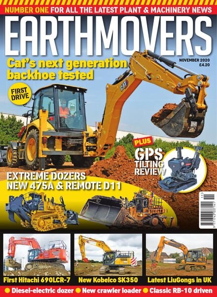 Earthmovers – November 2020 Cover