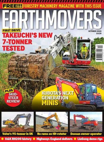 Earthmovers – October 2020 Cover