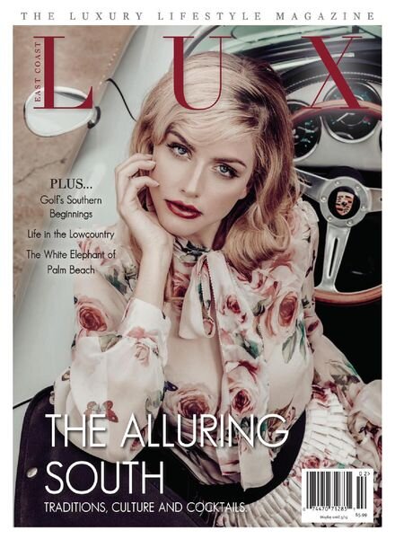 East Coast Lux Lifestyle Magazine – Volume 5 Issue 1 2021 Cover