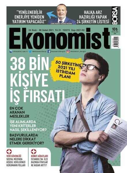 Ekonomist – 23 Ocak 2021 Cover