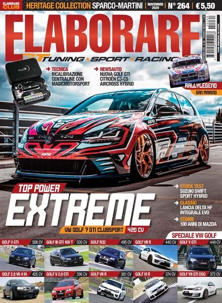 Elaborare – Novembre 2020 Cover