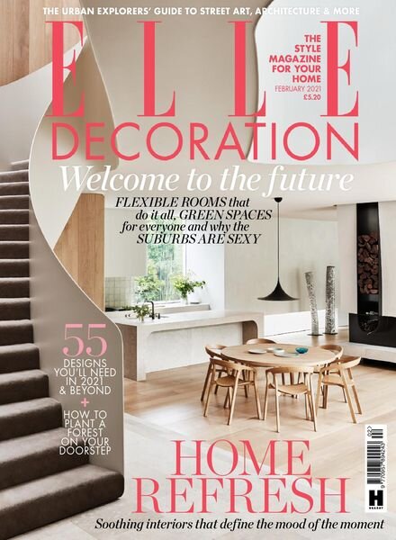 Elle Decoration UK – February 2021 Cover