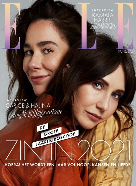 Elle Netherlands – januari 2021 Cover