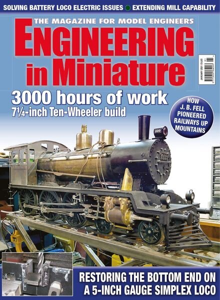 Engineering In Miniature – January 2021 Cover