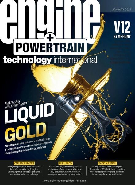 Engine+Powertrain Technology International – January 2021 Cover