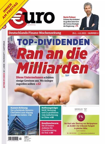 Euro am Sonntag – 29 Januar 2021 Cover