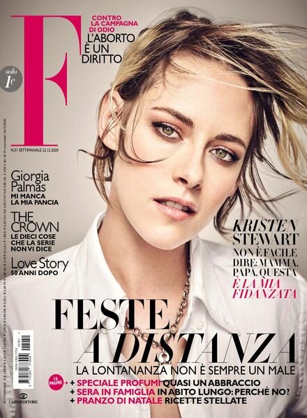 F – 22 Dicembre 2020 Cover