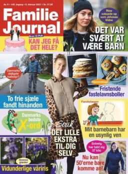 Familie Journal – 08 februar 2021