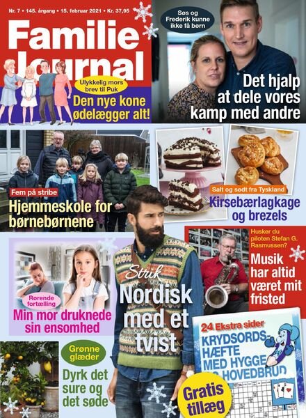 Familie Journal – 15 februar 2021 Cover