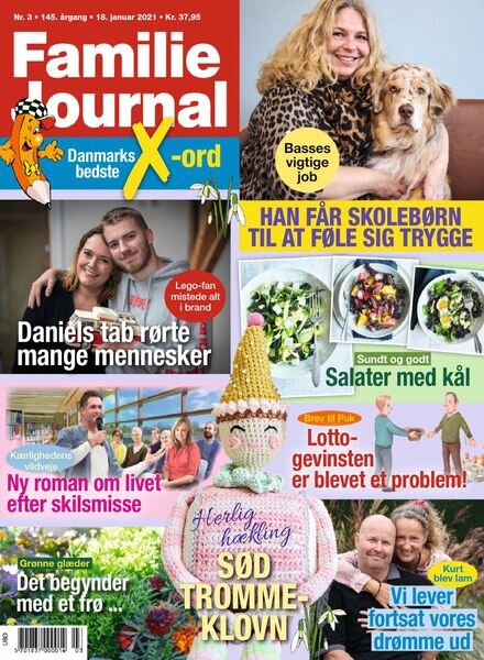 Familie Journal – 18 januar 2021 Cover