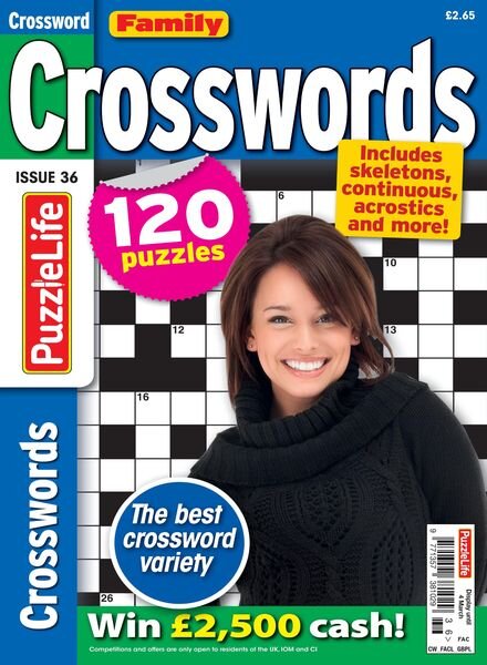 Family Crosswords – February 2021 Cover