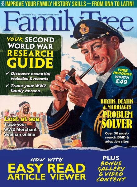 Family Tree UK – November 2020 Cover