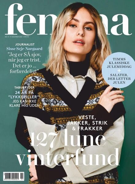 Femina Denmark – 17 December 2020 Cover