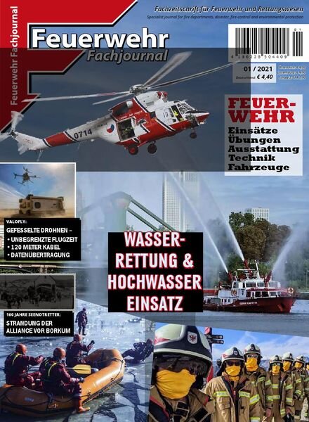 Feuerwehr Fachjournal – Nr.1 2021 Cover