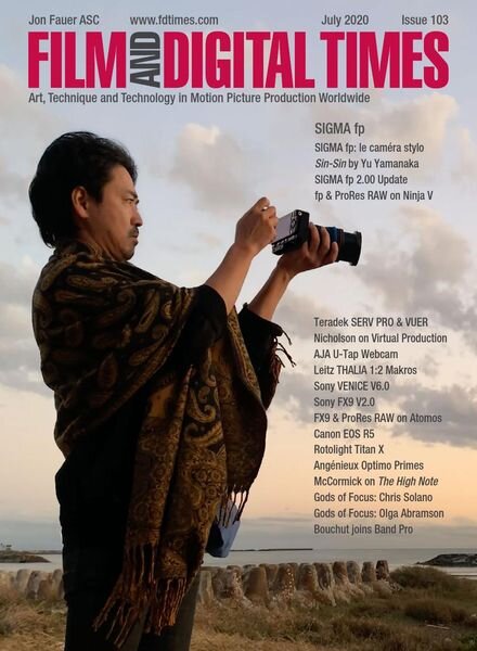Film and Digital Times – Issue 103 – July 2020 Cover