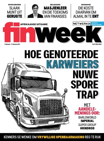 Finweek Afrikaans Edition – Februarie 04, 2021 Cover