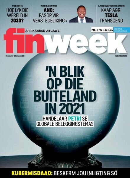 Finweek Afrikaans Edition – Januarie 21, 2021 Cover