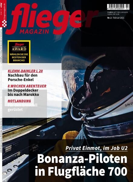 Fliegermagazin – Februar 2021 Cover