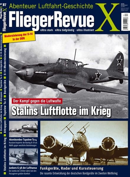 FliegerRevue X – N 87 2021 Cover