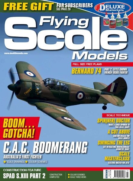 Flying Scale Models – Issue 254 – January 2021 Cover