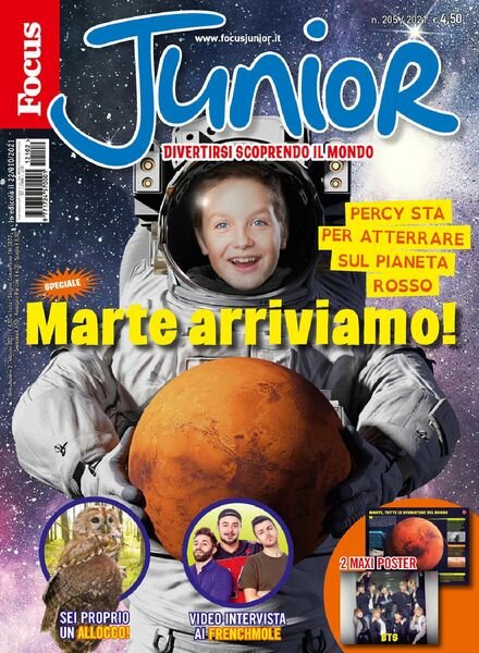 Focus Junior – febbraio 2021 Cover
