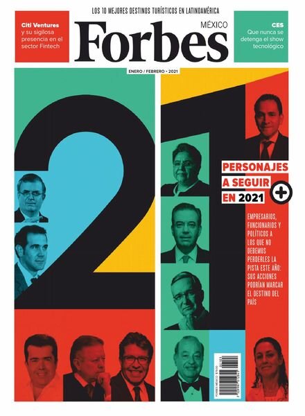 Forbes Mexico – enero 2021 Cover