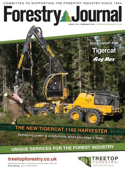 Forestry Journal – February 2021 Cover