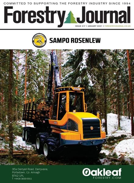 Forestry Journal – January 2021 Cover