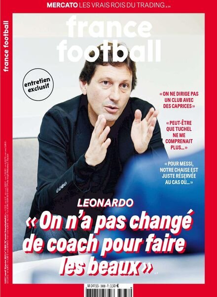 France Football – 19 Janvier 2021 Cover