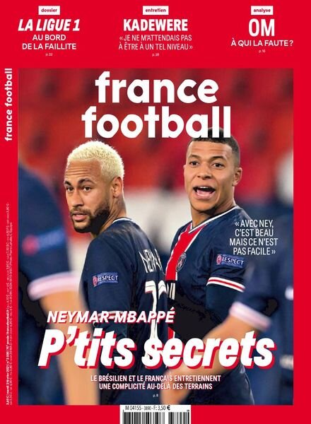 France Football – 2 Fevrier 2021 Cover