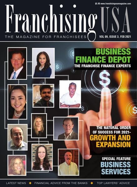 Franchising USA – February 2021 Cover